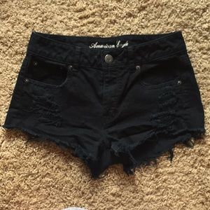 High Waisted Cutoff Shorts